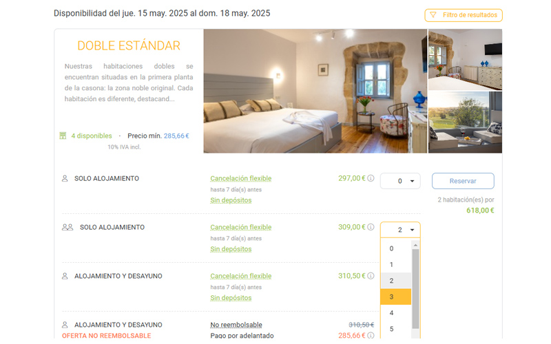 reserva grupos green 3